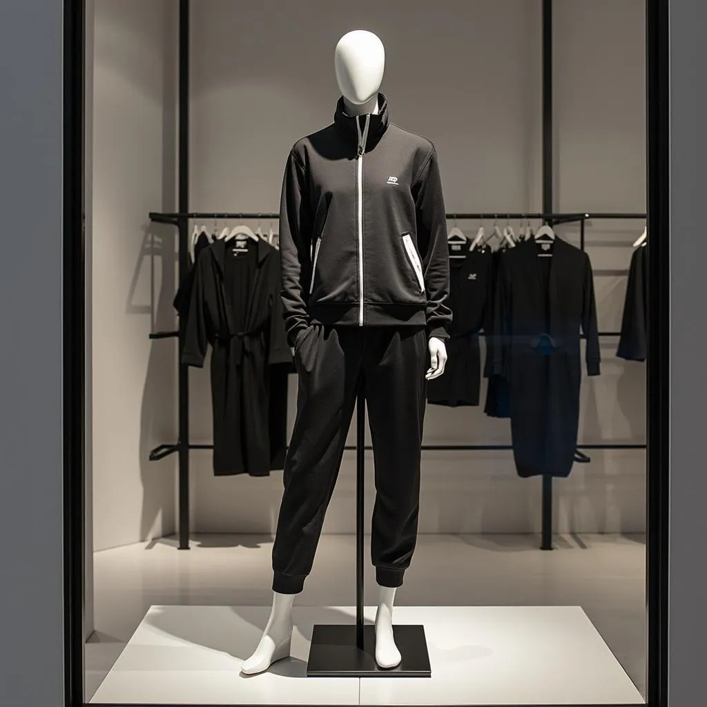 Chándal Dragokdki en un maniquí de tienda